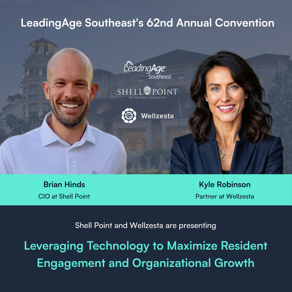 Wellzesta and Shell Point to present at LeadingAge Southeast's 62nd Annual Convention